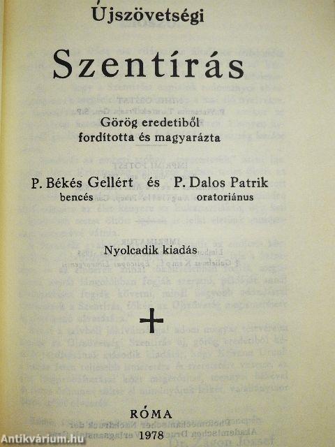 Újszövetségi Szentírás