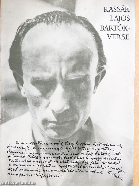 Kassák Lajos Bartók-verse