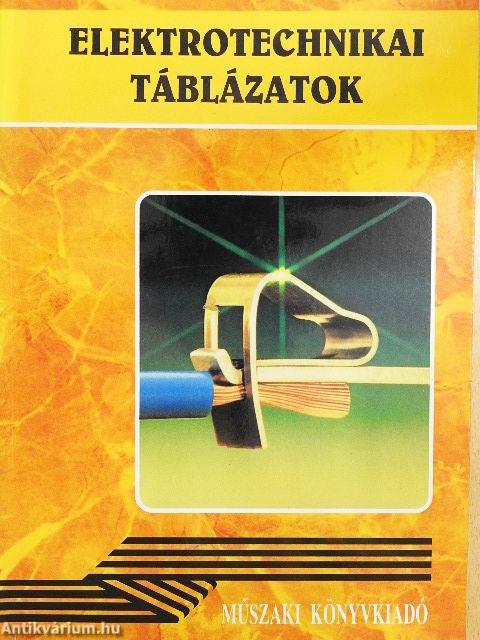 Elektrotechnikai táblázatok