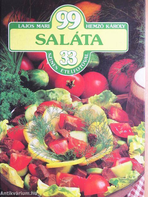 99 saláta 33 színes ételfotóval