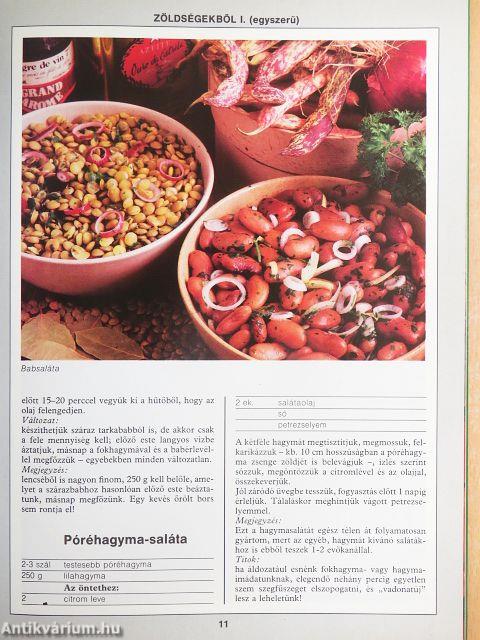 99 saláta 33 színes ételfotóval