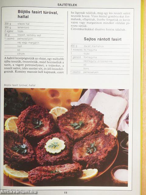 99 sajt- és tojásétel 33 színes ételfotóval