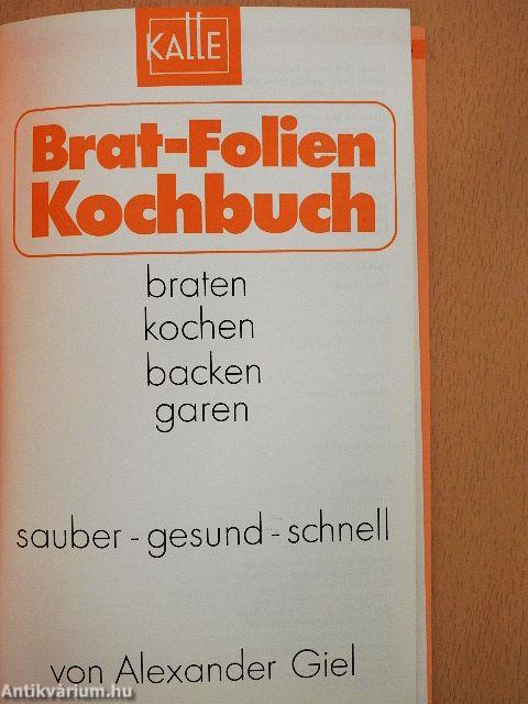 Brat-Folien Kochbuch