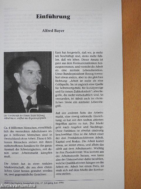 Politische Studien Juni 1996