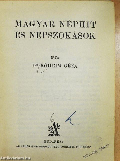 Magyar néphit és népszokások