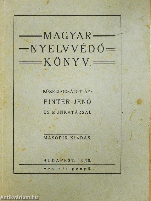Magyar nyelvvédő könyv