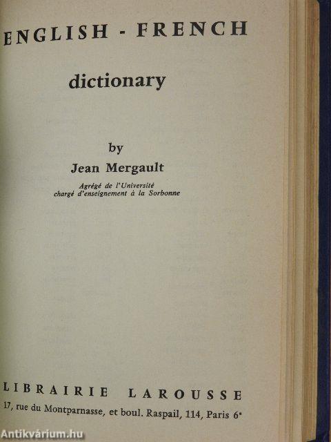 Dictionnaire francias-anglais/English-French dictionary