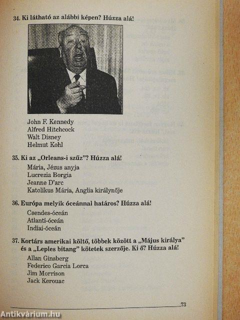 Műveltség teszt - A. Q.