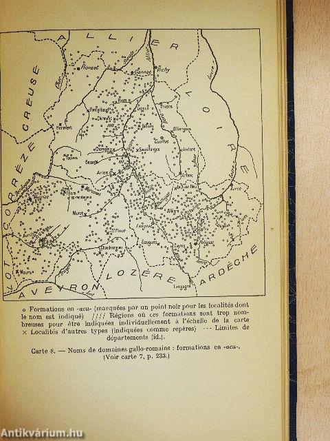 La toponymie francaise