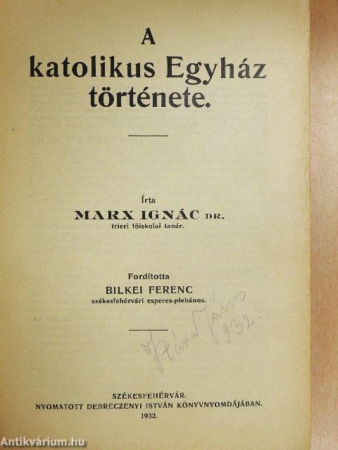 A katolikus Egyház története