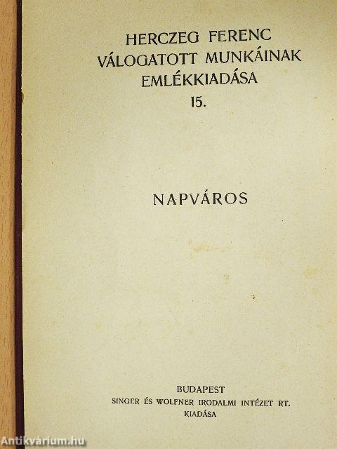 Napváros