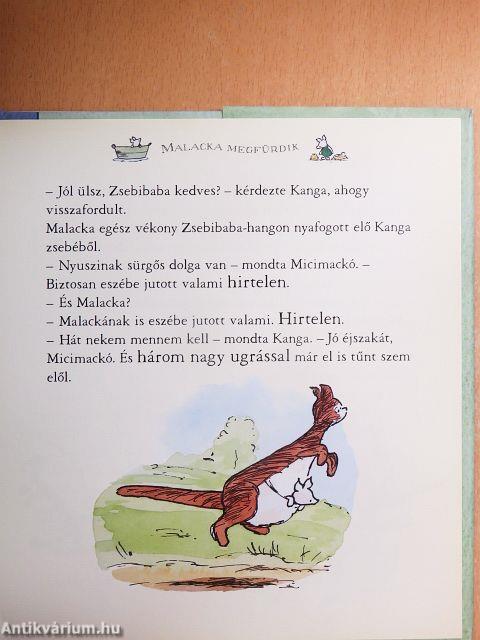 Malacka megfürdik