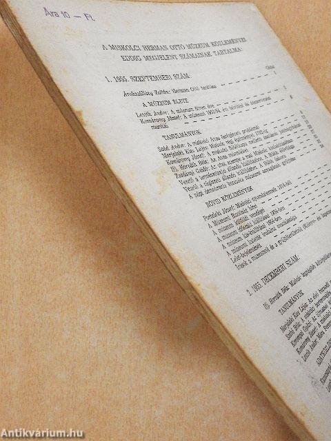 A miskolci Herman Ottó Múzeum közleményei 1956. június