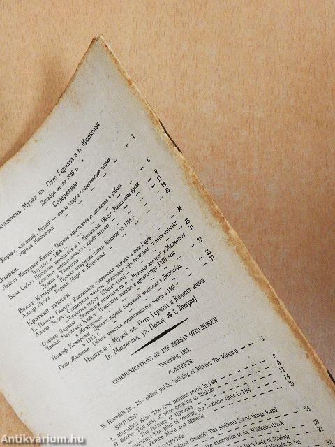 A miskolci Herman Ottó Múzeum közleményei 1955. december