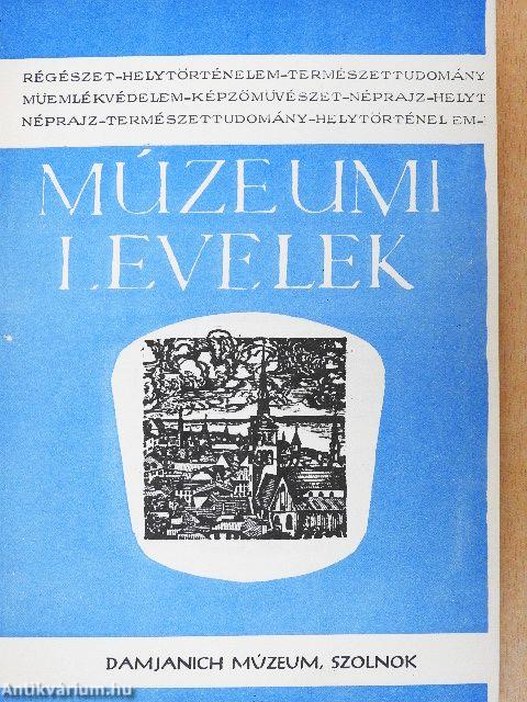 Múzeumi levelek 