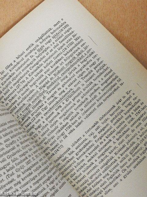 Békés megye néprajza a XVIII. században