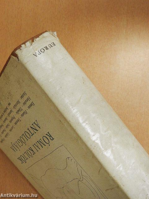 Római költők antológiája