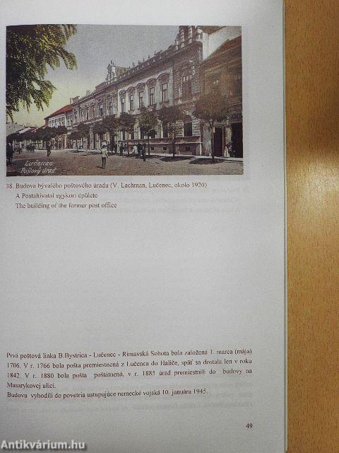 Lucenec-Losonc na historickych pohl'adniciach