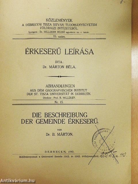 Érkeserű leírása