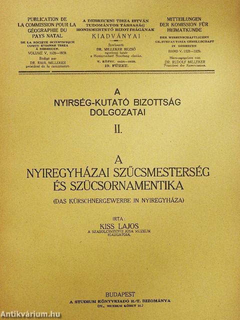 A nyiregyházai szűcsmesterség és szücsornamentika