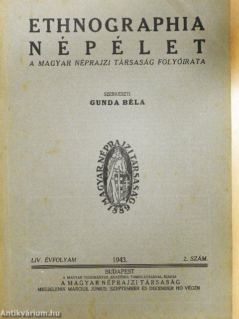 Ethnographia - Népélet 1943/2.