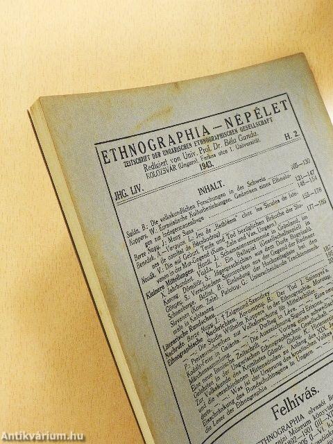 Ethnographia - Népélet 1943/2.