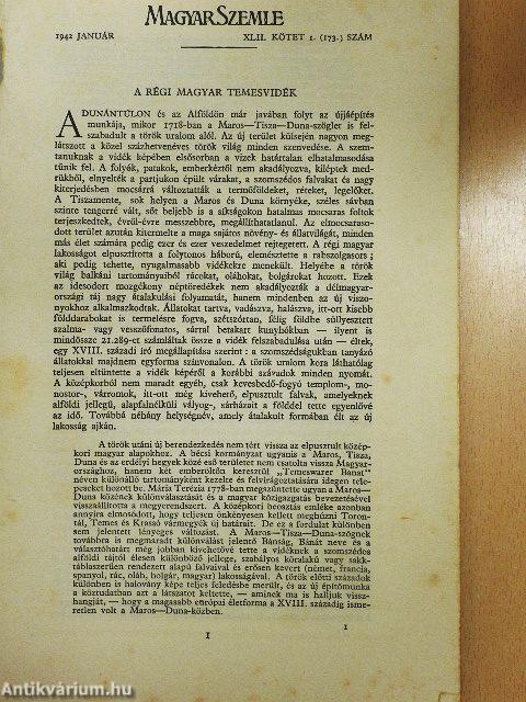 Magyar Szemle 1942. január