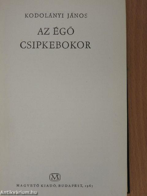 Az égő csipkebokor