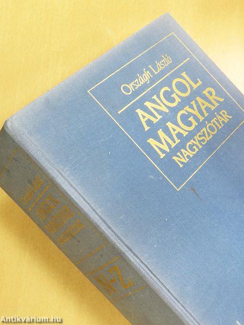 Angol-magyar nagyszótár 1-2.