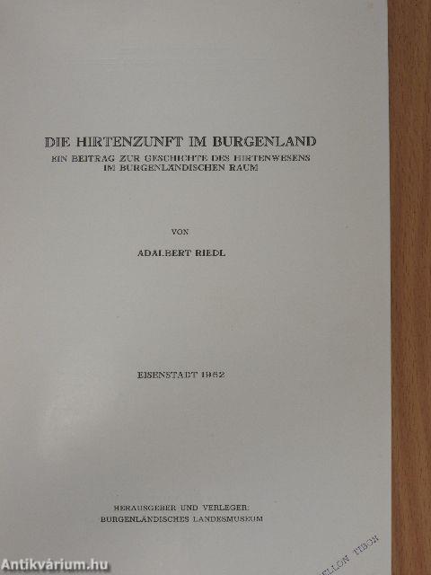 Die Hirtenzunft im Burgenland