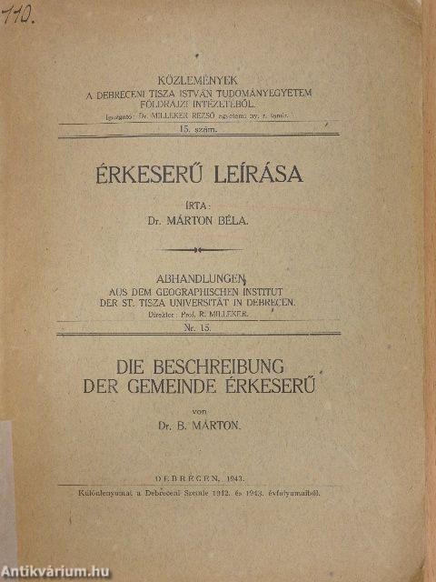 Érkeserű leírása