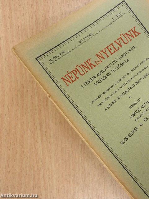 Népünk és nyelvünk 1937. március