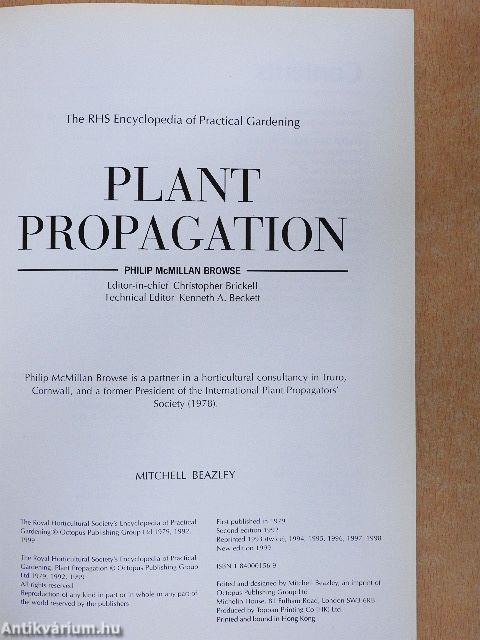 Plant Propagation