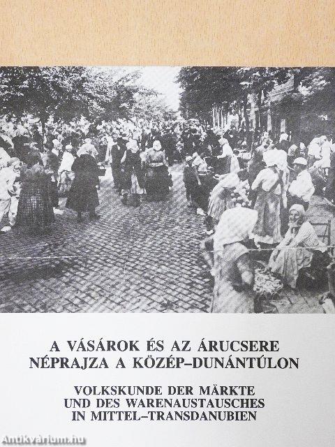 A vásárok és az árucsere néprajza a Közép-Dunántúlon
