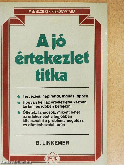 A jó értekezlet titka
