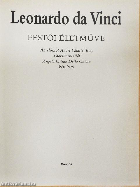 Leonardo da Vinci festői életműve