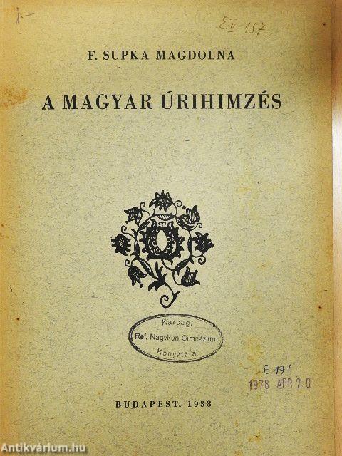 A magyar úrihimzés