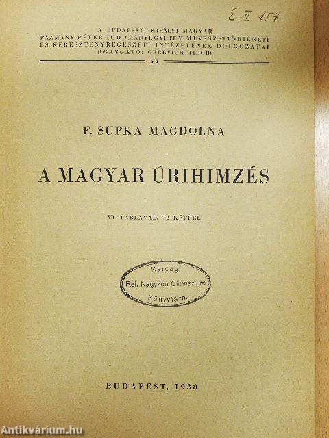 A magyar úrihimzés