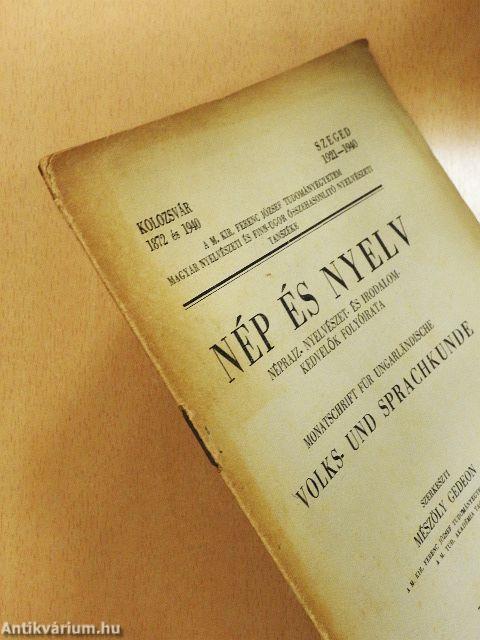 Nép és nyelv 1943. szeptember