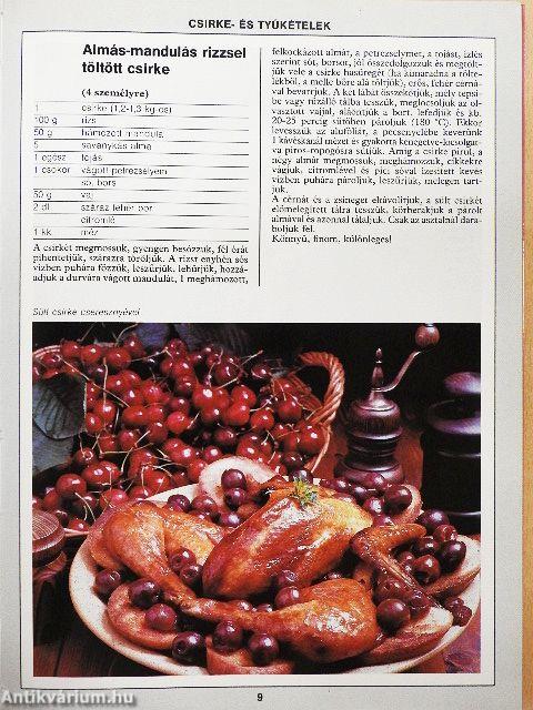 99 szárnyasétel 33 színes ételfotóval