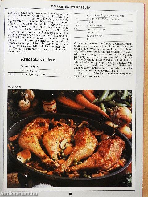 99 szárnyasétel 33 színes ételfotóval