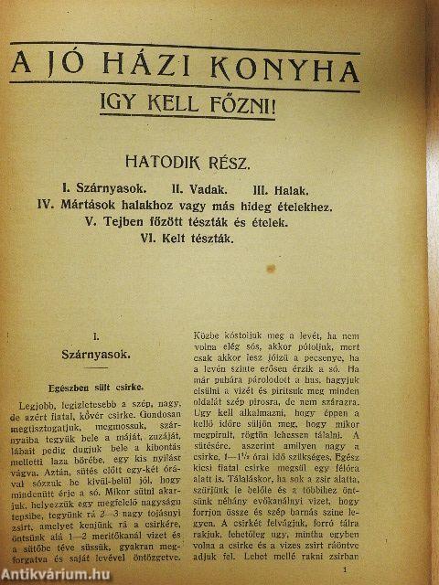 A jó házi konyha VI.