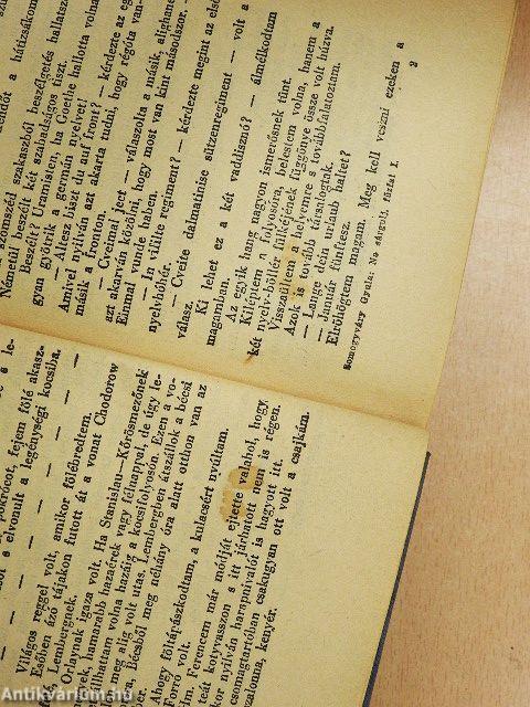 Ne sárgulj, fűzfa! I-II.