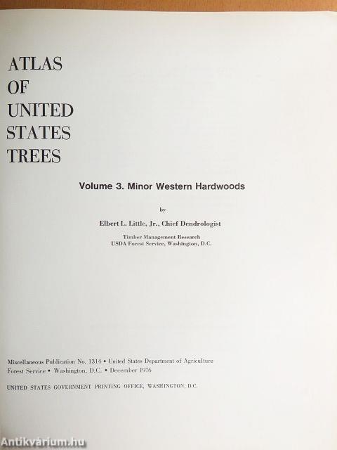 Atlas of United States Trees 3.