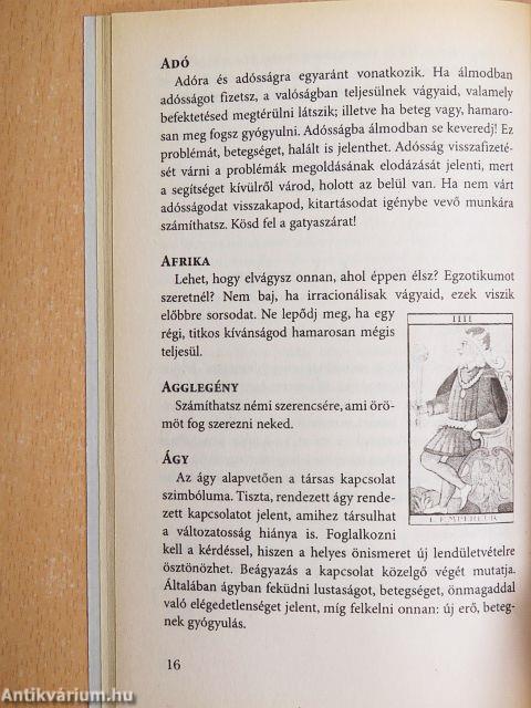 Az álomfejtés kézikönyve A-Z