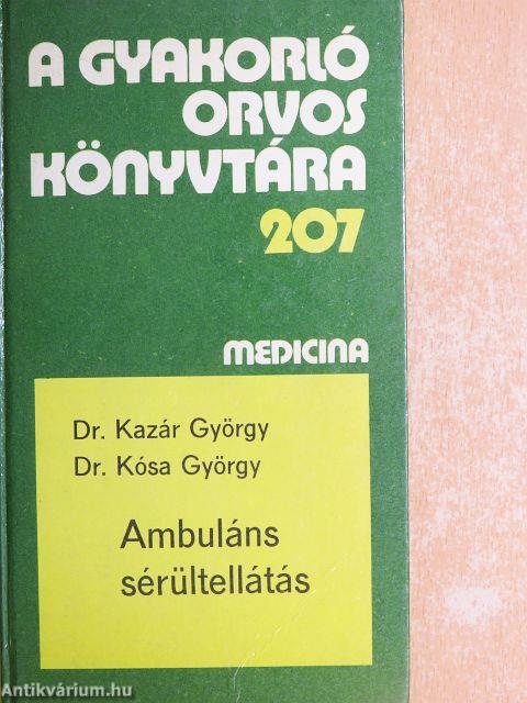 Ambuláns sérültellátás