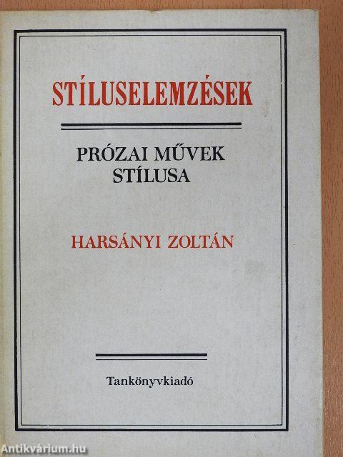 Stíluselemzések