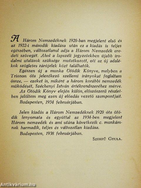 Három nemzedék és ami utána következik