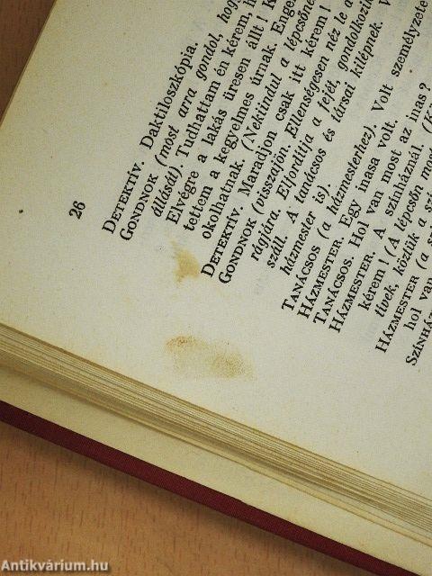 Tűzmadár/A tizenkettedik óra/Az utolsó szerep