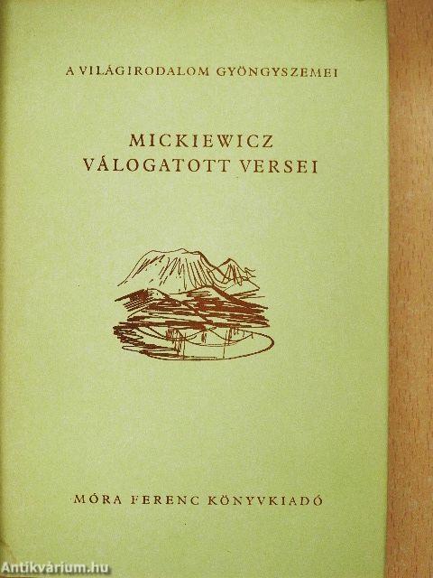 Mickiewicz válogatott versei